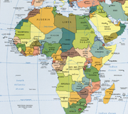 Thumbnail of Africa Map, click to enlarge