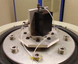 Argus Spectrometer Under Vibration Test