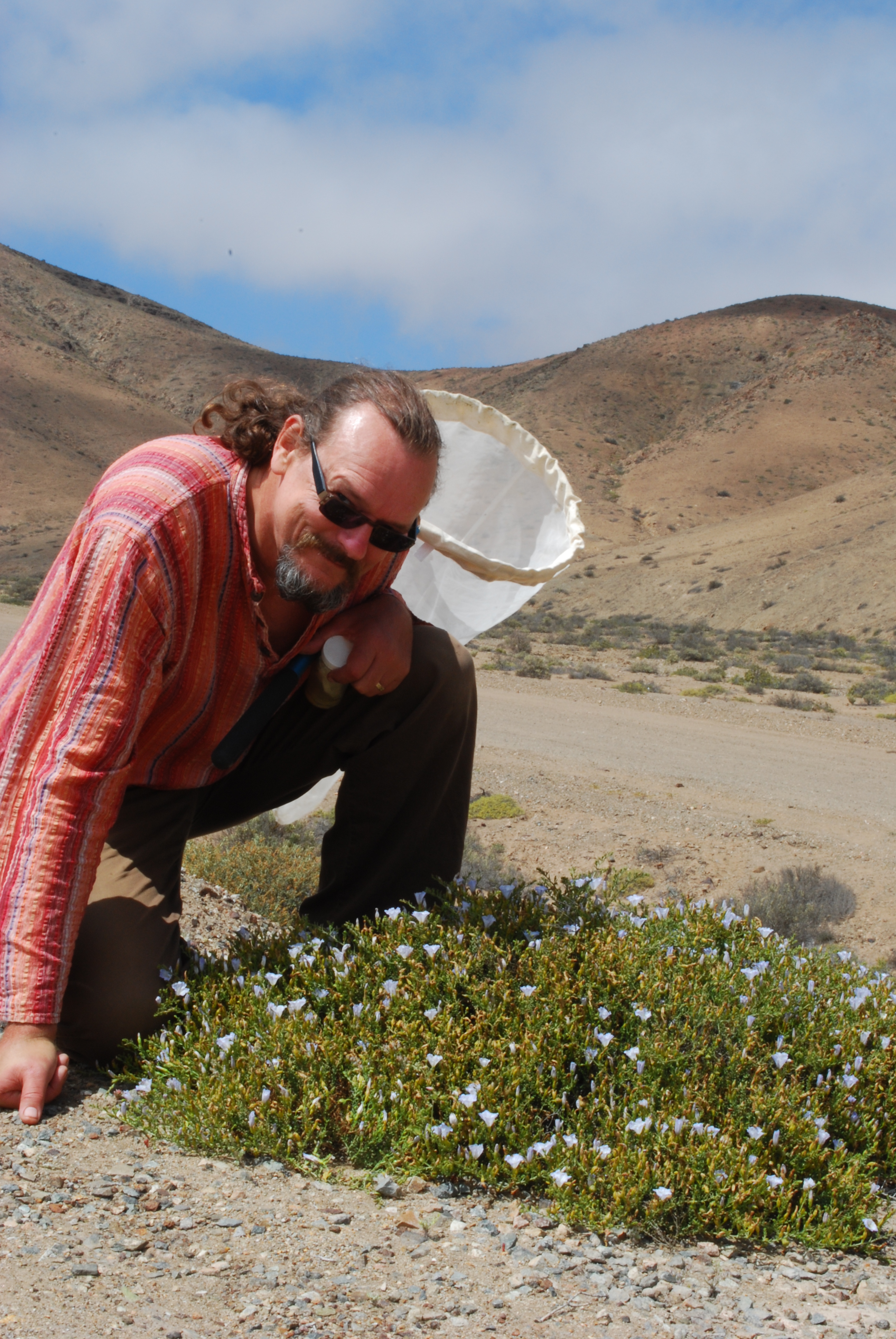[Laurence in the field (Chile)]