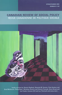 Canadian Review of Social Policy / Revue canadienne de politique sociale