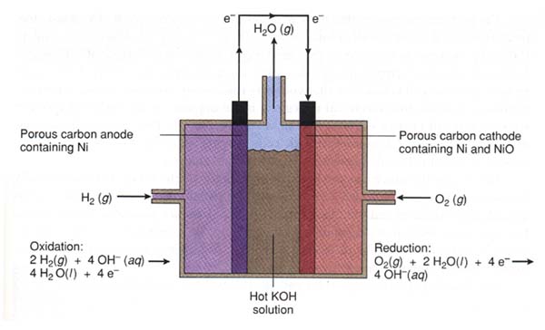 Schematic Diagram of Fuel Cell