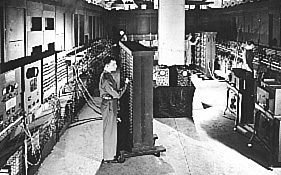 General View of the ENIAC, 1946.