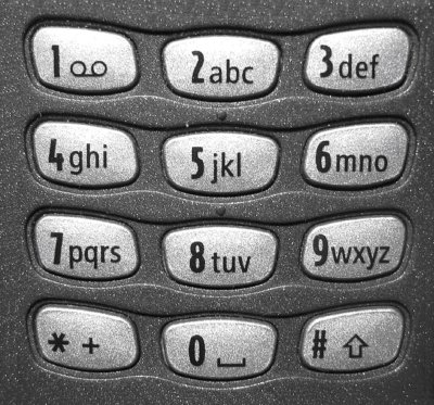 phone keypad numbers. mobile phone keypad (see