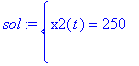 sol := {x2(t) = 250*sum((-31193/1852752580-6241399/...