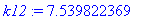 k12 := 7.539822369