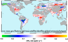 elevated atmospheric ammonia production from NASA:www.nasa.gov/feature/jpl/nasa-satellite-identifies-global-ammonia-hotspots