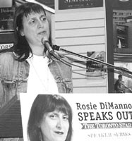 Rosie DiManno at York Bookstore