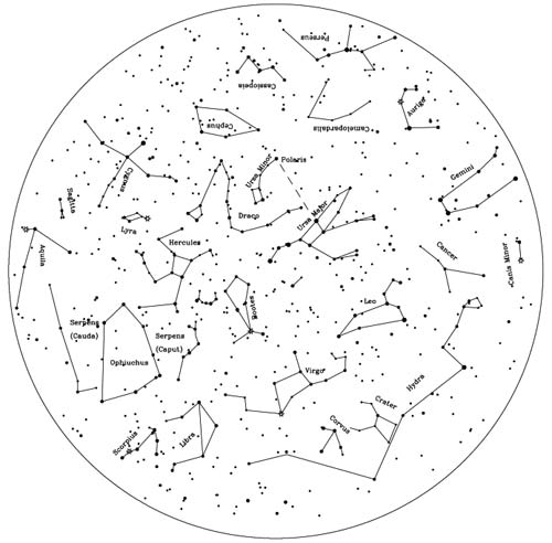 May Star Chart