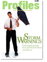 Profiles Magazine Cover - Fall 2001