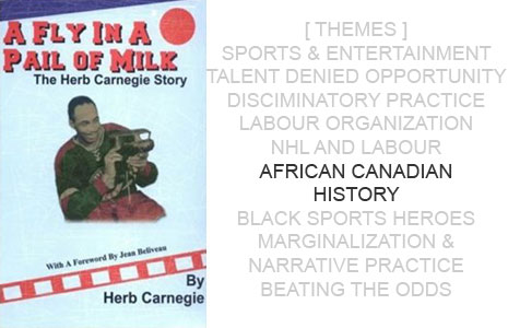 Book Cover: A Fly in a Pail of Milk by Herb Carnegie