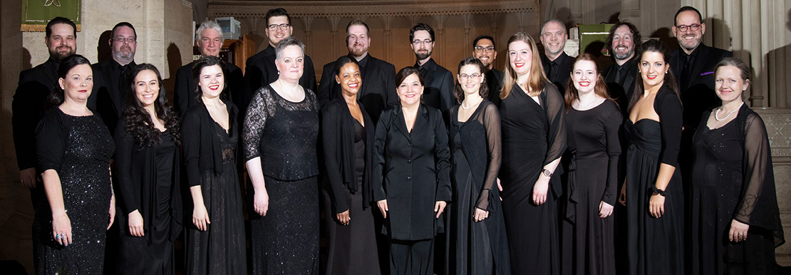 A group photo of the Ottawa Bach Choir