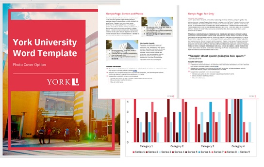 York University Word Template