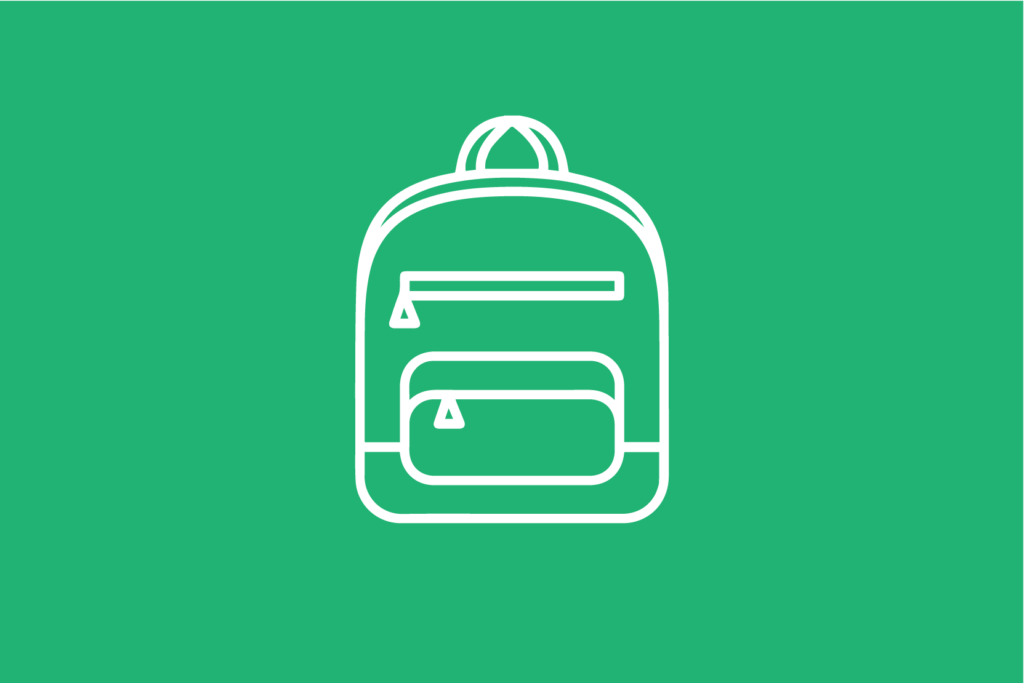 Backpack icon