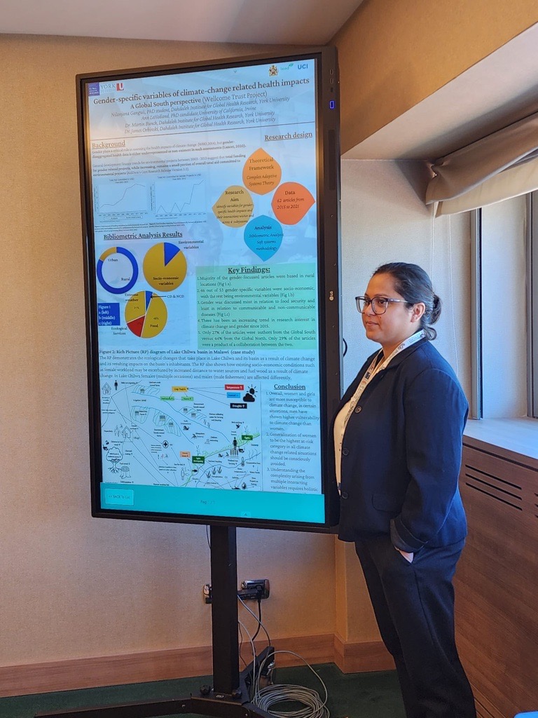 Nell giving a presentation at WCPH