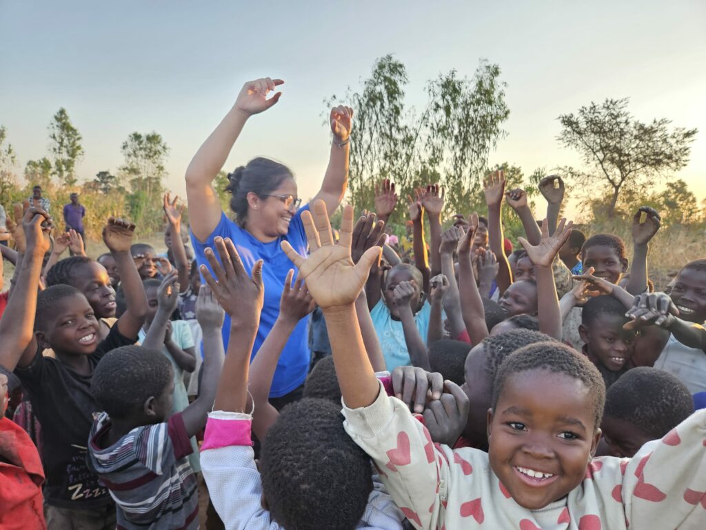 Children from Likangala community