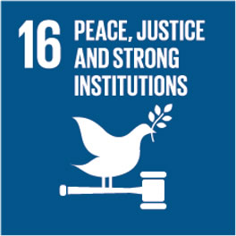 SDGs #16 Peace, Justic and Strong Institutions