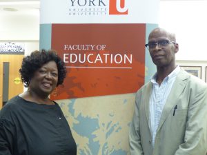 Jean Augustine and Carl James