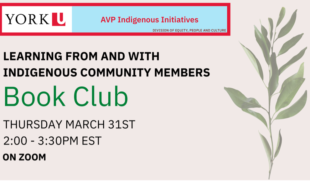 Learning from and with Indigenous Community Members