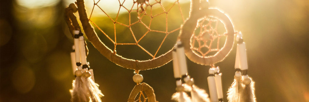 image of a dream catcher