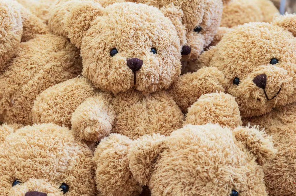 Pile of Children's Teddy Bears 