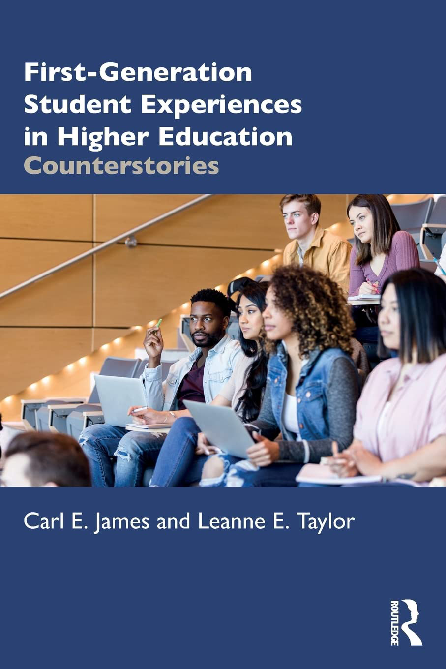 image of book cover for First-Generation Student Experiences in Higher Education