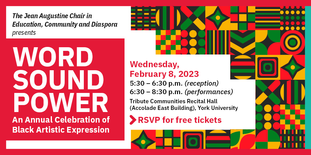 Word. Sound. Power. An Annual Celebration of Black Artistic Expression