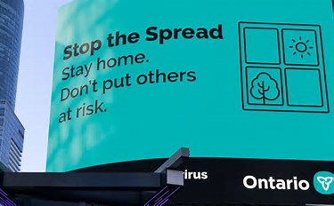 stop the spread poster