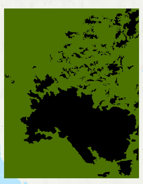 Binary fire footprint 