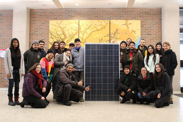 A solar installation training