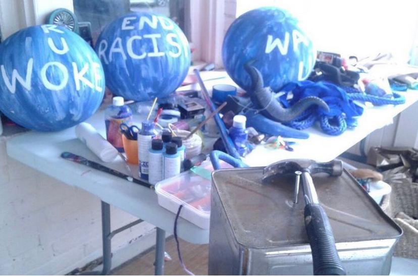 A preparation step for the show