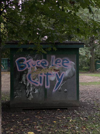 Bruce Lee city poster
