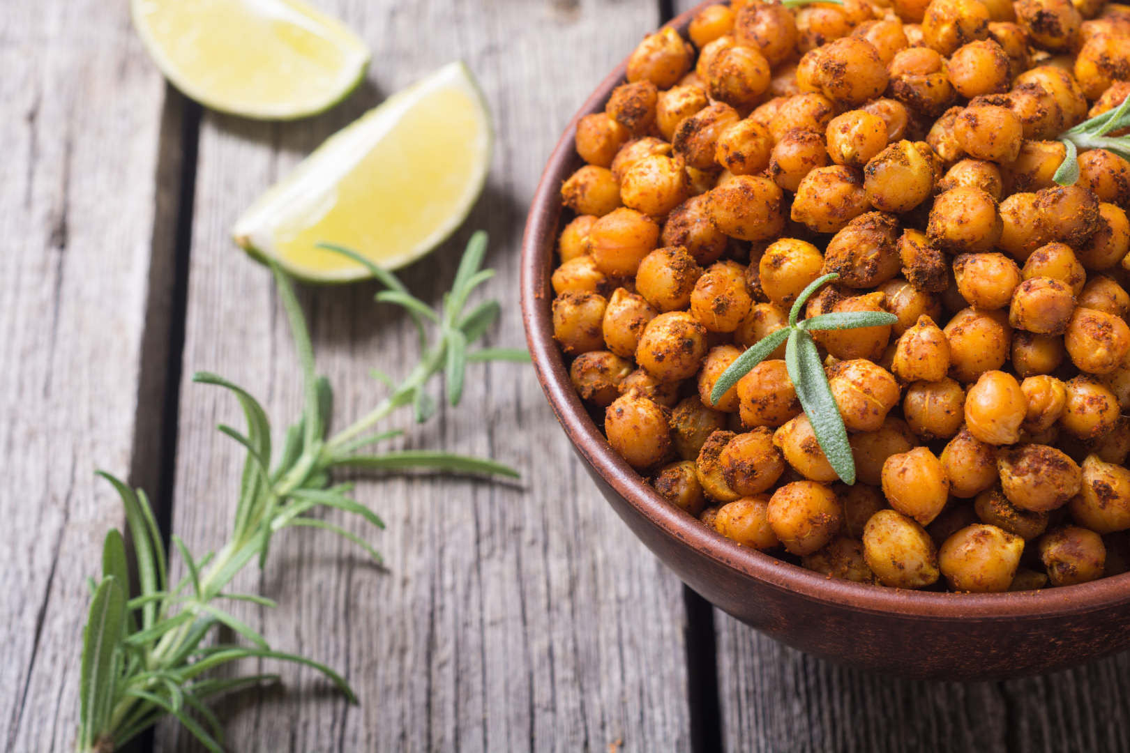 Crispy Roasted Chickpeas