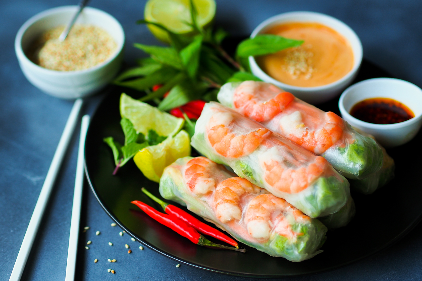 Vietnamese Fresh Spring Rolls Recipe