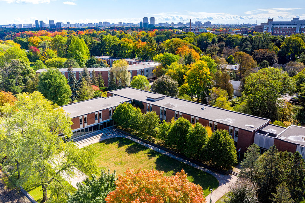 glendon campus from above