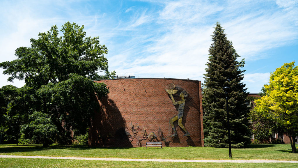 Vue extérieure du campus Glendon.