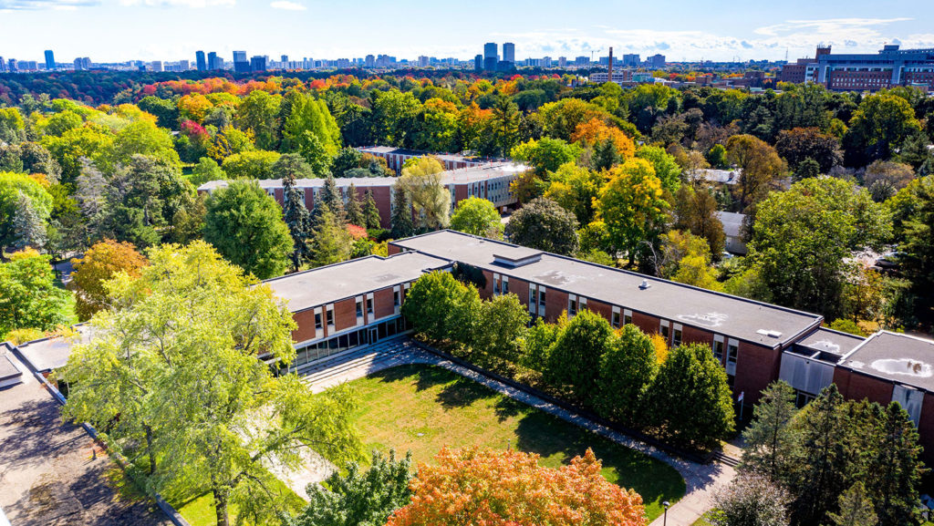 An interior shot of a building on Glendon Campus.