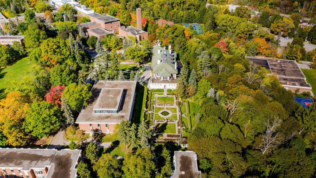 Vue intérieure d’un bâtiment du campus Glendon.