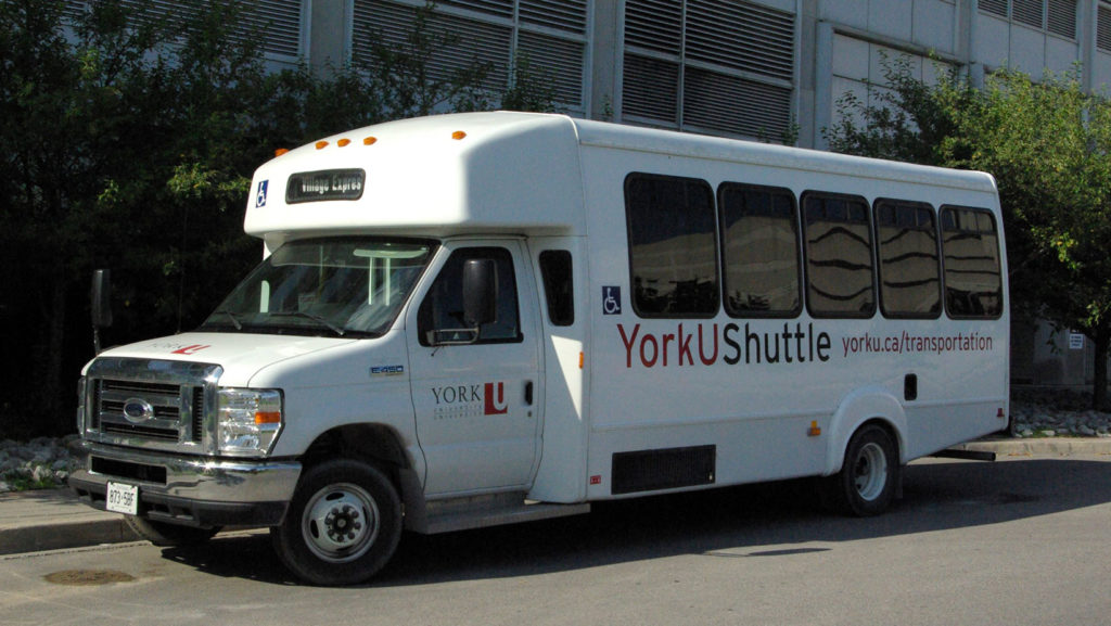 York U Shuttle.