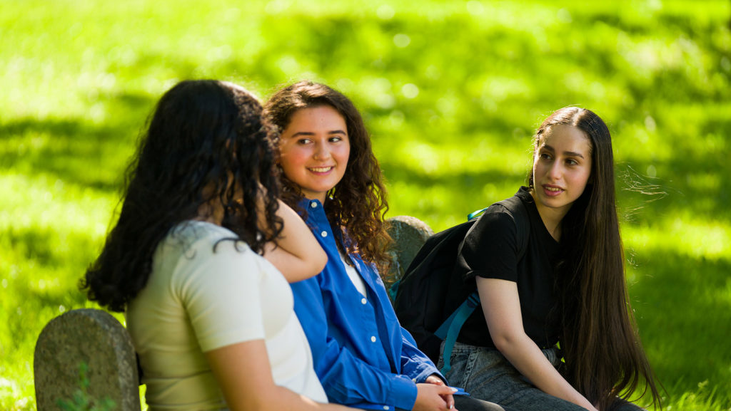 Students on Glendon Campus.