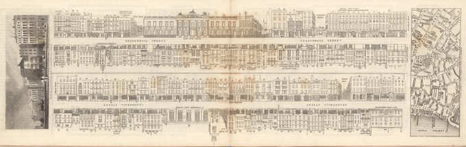 image of Tallis’s London Street Views. No. 2. Leadenhall Street. London, 1838. Courtesy of the David Rumsey Map Collection, David Rumsey Map Center, Stanford Libraries.