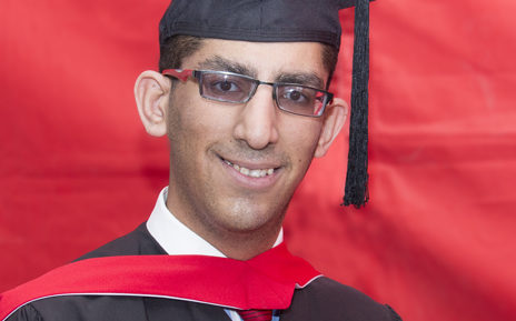 Photo of Administrative Studies student Alamgir Khandwala is the recipient of the Murray G. Ross Award 