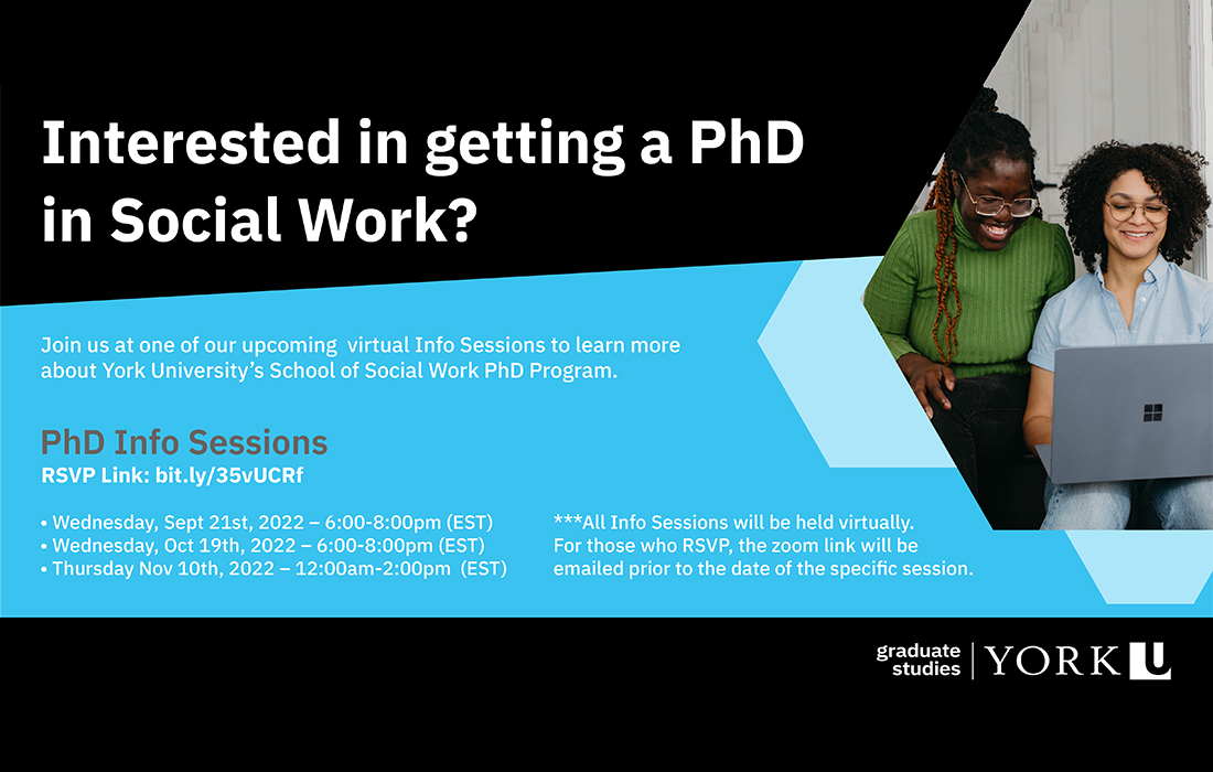 phd social work york university