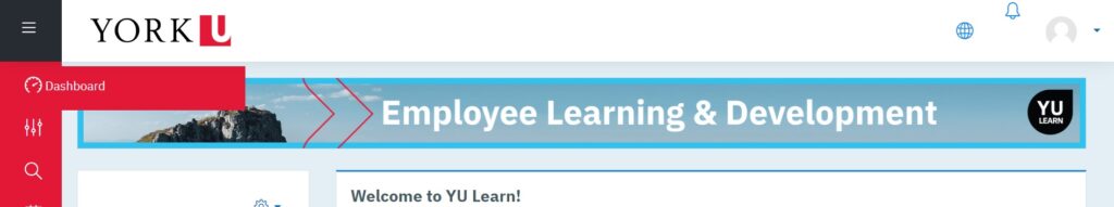 Screenshot from the Employee Learning and Development module