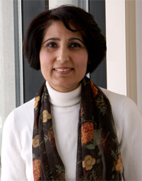 A headshot of Farah Ahmad.