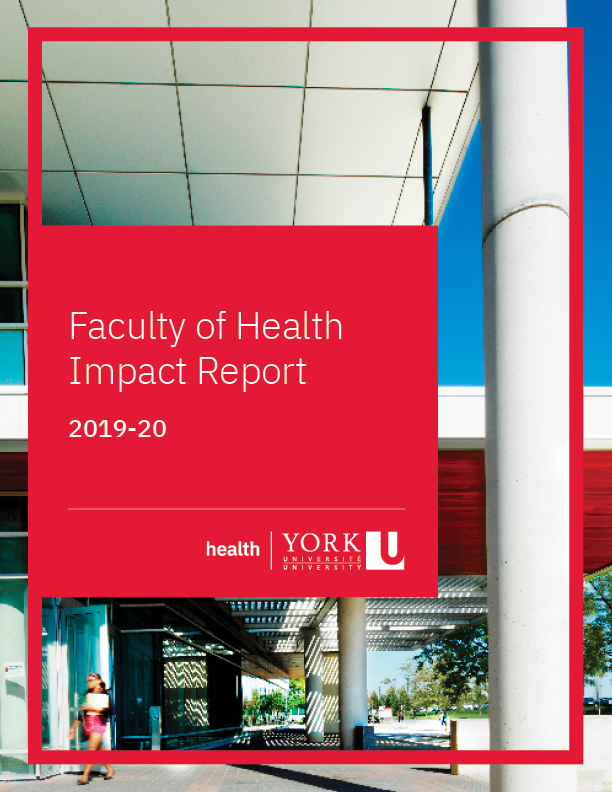 Faculty of Health Impact Report 2019-20 cover