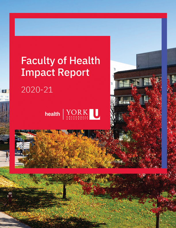 Faculty of Health Impact Report 2020-21 cover