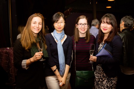 Graduate students from Dr. Bohr's lab Kayla Hamel, Mingquian Lu, Debra Kanter and Carol Lee