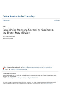 Parca’s Picks: Stuck and Unstuck by Numbers in the Tourist State of Belize study cover