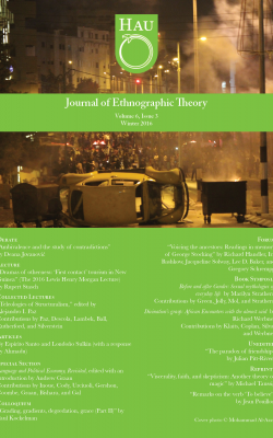 journal of ethnographic theory journal cover for winter 2016