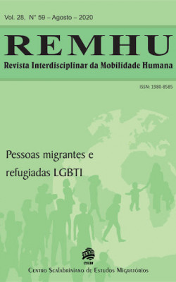 Liberation Nation? Queer Refugees, Homonationalism and the Canadian Necropolitical State”. REMHU - Revista Interdisciplinar da Mobilidade Humana journal cover